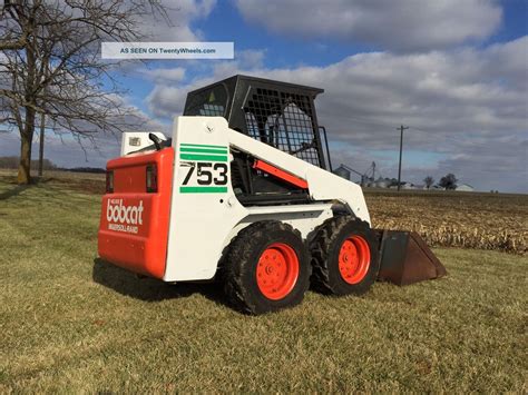 bobcat 753 skid steer loader specs|bobcat 753 years made.